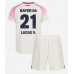 Bayer Leverkusen Lucas Vazquez #21 Bortedraktsett Barn 2025-26 Kortermet (+ Korte bukser)